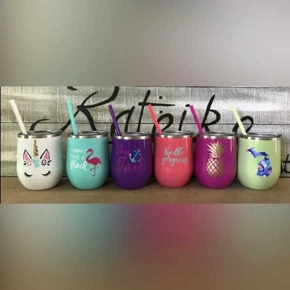 Glasses with stainless steel lid. Personalized in your own way - Picture 2 of 2